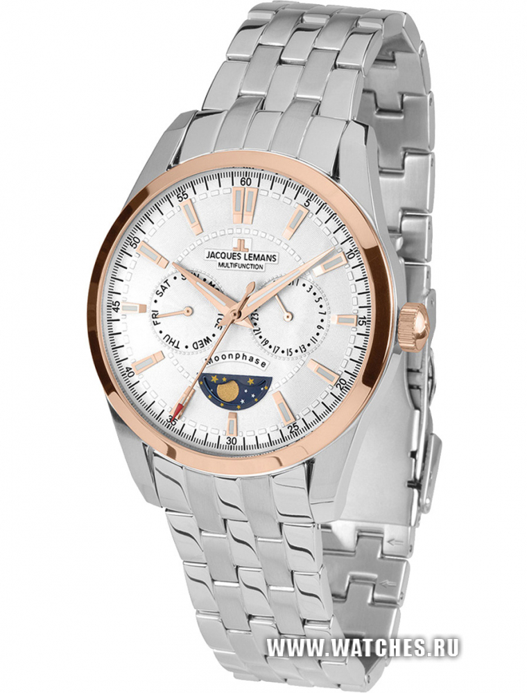 Jacques lemans multifunction chrono best sale