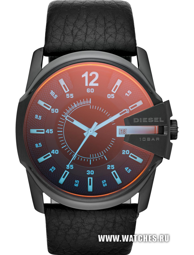 diesel watch orange